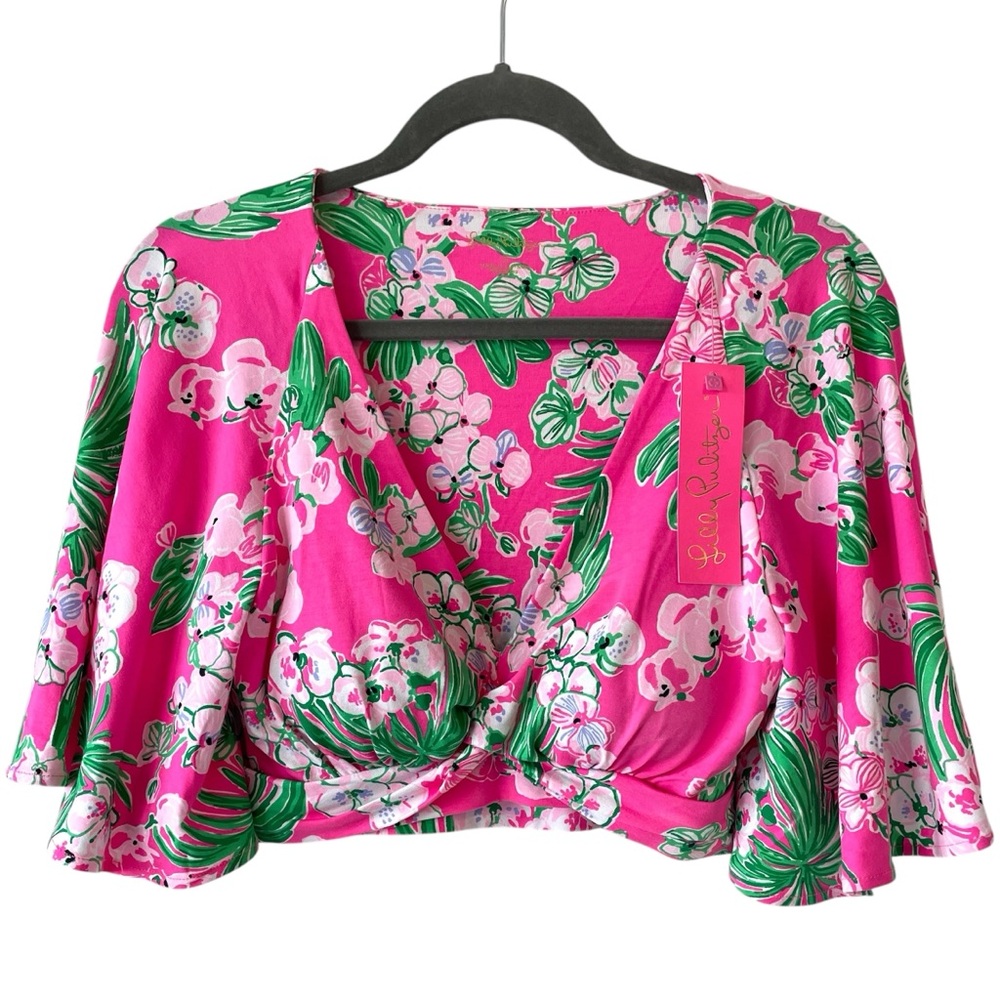 ๐ธ NWT Lilly Pulitzer 2 Piece Set Minka Maxi Skirt & Top Roxie Pink Worth A Look - Picture 5 of 16